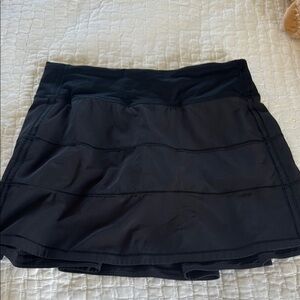 Lululemon Black Athletic Skort